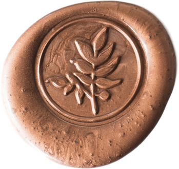 Cut Out Photo of a Wax Seal Stamp